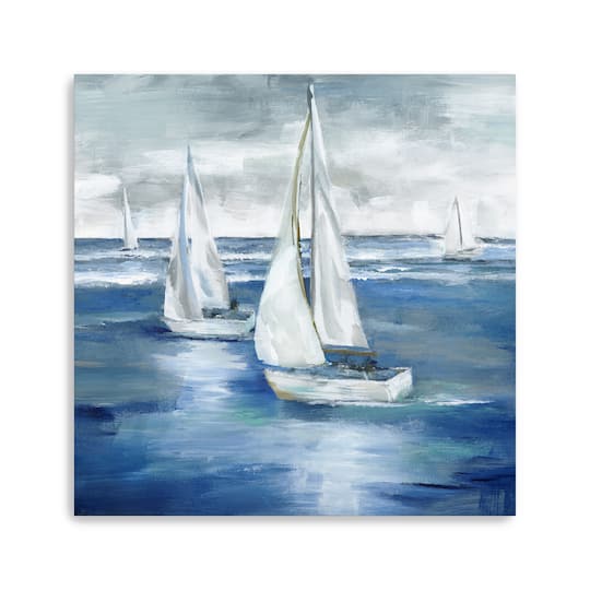 Sailing Together Canvas Giclee